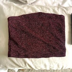 Wild Fable pink sequin tube top